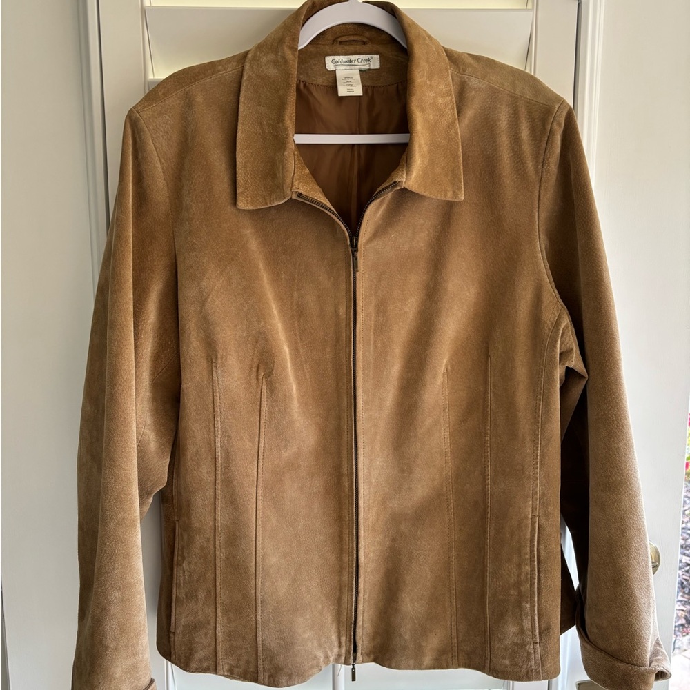 Suede/Leather jacket. XL